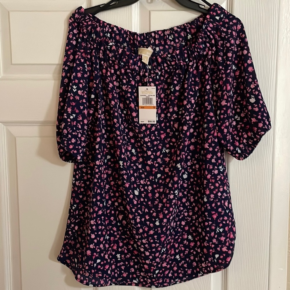 NWT Michael kors off the shoulder blouse
